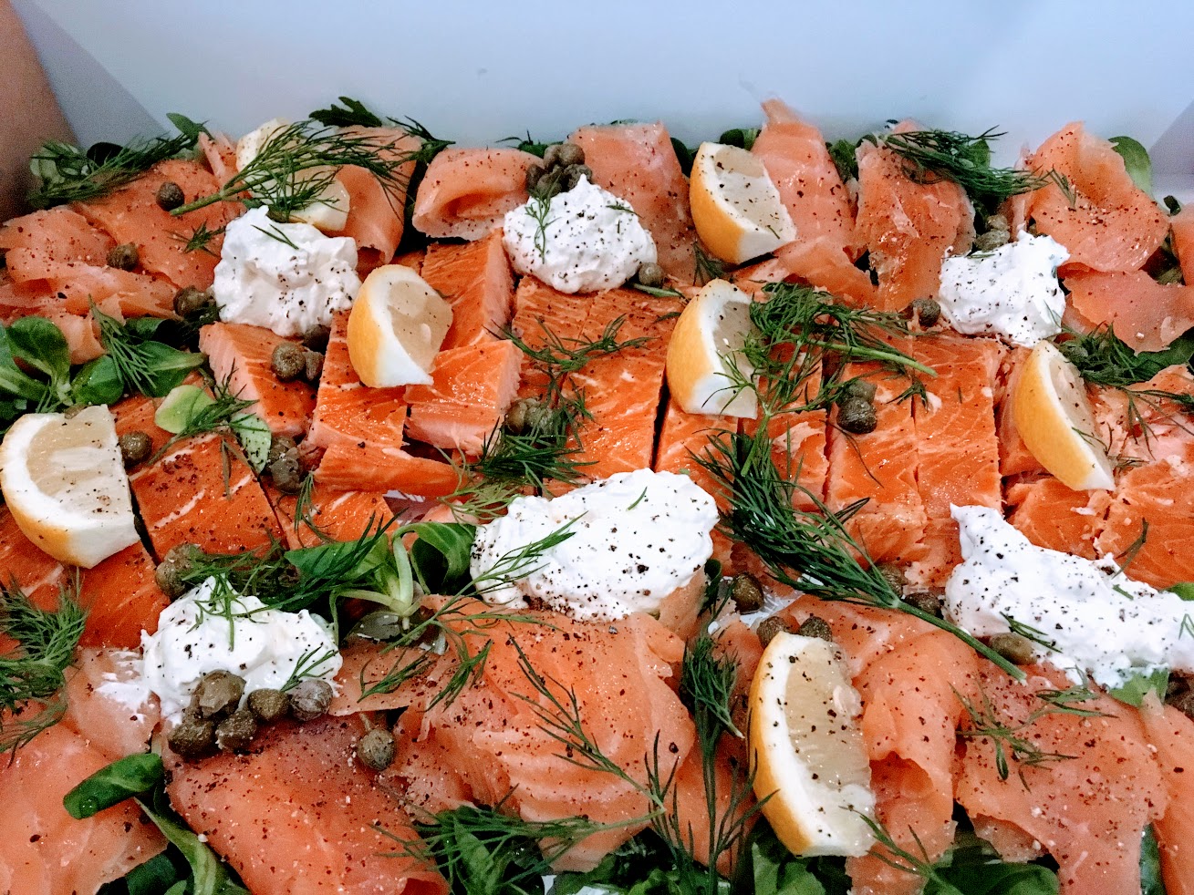 smoked fish platter